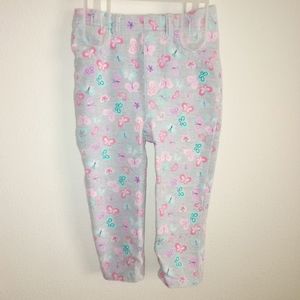 Garanimals baby girl 18m butterfly leggings